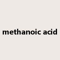methanoic acid是什么意思