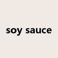 soy sauce是什么意思