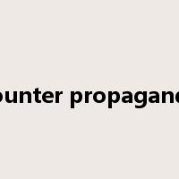 counter propaganda是什么意思