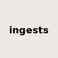 ingests是什么意思