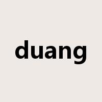 duang是什么意思