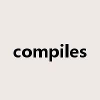 compiles是什么意思