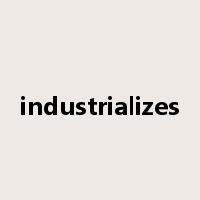 industrializes是什么意思