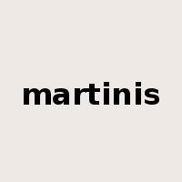 martinis是什么意思