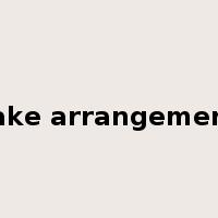 make arrangements是什么意思