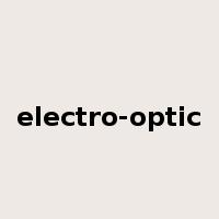 electro-optic是什么意思