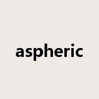 aspheric是什么意思