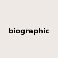 biographic是什么意思