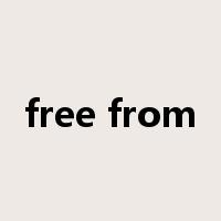 free from是什么意思