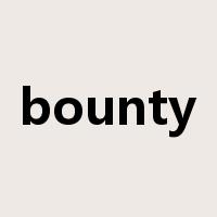 bounty是什么意思