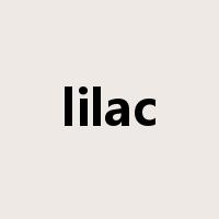 lilac是什么意思