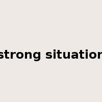 strong situation是什么意思