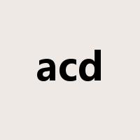 acd是什么意思