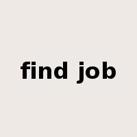 find job是什么意思