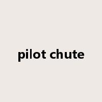 pilot chute是什么意思