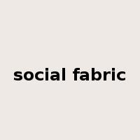 social fabric是什么意思