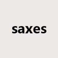 saxes是什么意思
