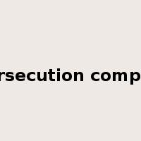 persecution complex是什么意思