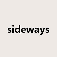 sideways是什么意思