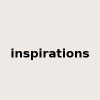 inspirations是什么意思