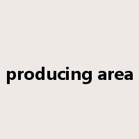 producing area是什么意思