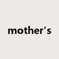 mother's是什么意思
