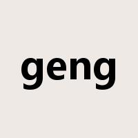 geng是什么意思