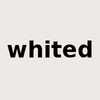 whited是什么意思