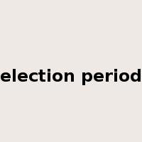 election period是什么意思