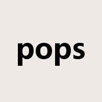 pops是什么意思