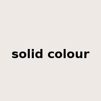 solid colour是什么意思