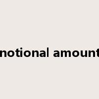 notional amount是什么意思