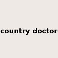 country doctor是什么意思