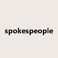 spokespeople是什么意思