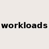 workloads是什么意思