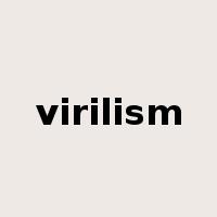 virilism是什么意思