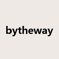 bytheway是什么意思