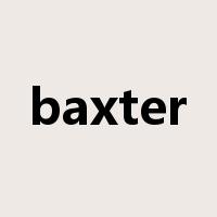 baxter是什么意思