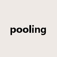 pooling是什么意思