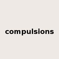 compulsions是什么意思