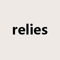 relies是什么意思