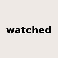 watched是什么意思