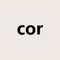 cor是什么意思