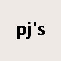 pj's是什么意思