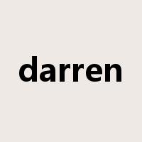 darren是什么意思
