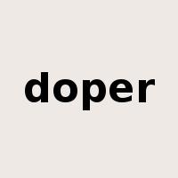 doper是什么意思