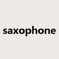 saxophone是什么意思