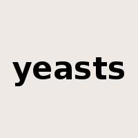 yeasts是什么意思
