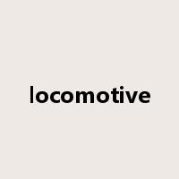 locomotive是什么意思