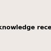 acknowledge receipt是什么意思
